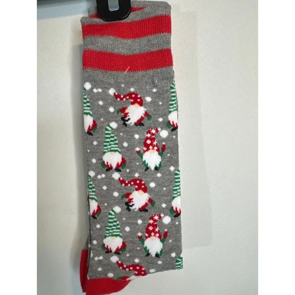 Hallmark‎ Christmas Theme Anklet Socks NWT + Over Calf Sock NWOT- 3 Pairs Bundle
